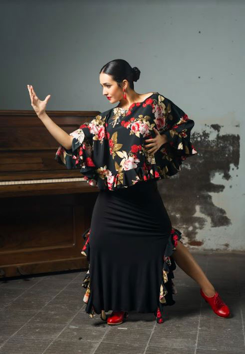 Vicuña. Flamenco Dance Skirt. Davedans